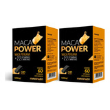 Kit 2 Maca Peruana Power Revitalizante Energética 60 Cápsula