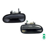 Kit 2 Maçaneta Externa Traseira Honda Civic 1996/2000 