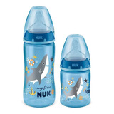 Kit 2 Mamadeira My 1st Nuk 150/300ml First Choice Azul