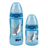 Kit 2 Mamadeira My 1st Nuk 150/300ml First Choice Azul
