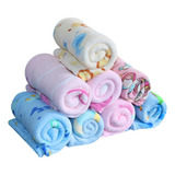 Kit 2 Mantas Micro Fibra Bebe 90x110cm - Pequenos Defeitos