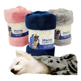 Kit 2 Mantas Soft Cobertor Pet Cachorro Gato Mantas Mantinha Cor Kit 2 - Macho