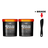 Kit 2 Máscaras Pérolas De Caviar 1kg Cada- Widi Care