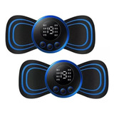 Kit 2 Massageador Portátil Recarregável Dor Pescoço Coluna