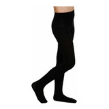 Kit 2 Meias Calça Preto Liso Algodão Bebê Infantil Inverno