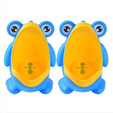Kit 2 Mictorio Infantil Sapo Xixi Resistente Pinico Troninho