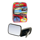 Kit 2 Mini Espelhos Retrovisor Veicular Carro Vista Geral 