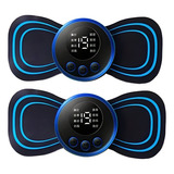 Kit 2 Mini Massageador Ems Estimulador Elétrico Muscular