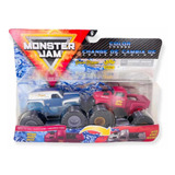 Kit 2 Miniaturas Monster Truck Grave