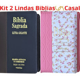 Kit 2 Modelos Bíblia Sagrada Casal
