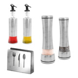 Kit 2 Moedor Gourmet 2 Galheteiro