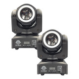 Kit 2 Moving Beam Led 60w 2in1 Beam Effect Color Beam Led 6 110v/220v