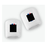 Kit 2 Munhequeiras Nba Atoalhada Swoosh Wristbands Branco