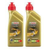 Kit 2 Óleo Castrol Sintético 10w40 Thiumph Power 1 Racing