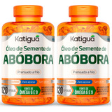 Kit 2 Oleo De Semente De Abobora 120 Cápsulas Katigua