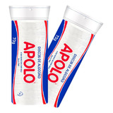 Kit 2 Pacote Discos Algodão Apolo Limpeza Cuidado Facial 70g