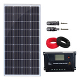 Kit 2 Painel Solar 150w Com