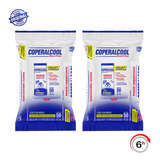 Kit 2 Pano Umedecido Álcool 70 Coperalcool Bacfree 50un Cada