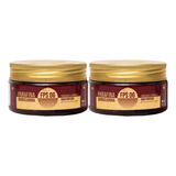 Kit 2 Parafina Bronzeadora Chocolate Amêndoas 200g Duotrato