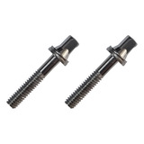 Kit 2 Parafuso Afinação De Bateria 30mm X 5mm 7/32 Cromado