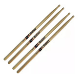 Kit 2 Pares Baqueta 5a Extra Longa Ponta De Madeira C.ibanez