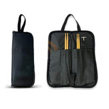 Kit 2 Pares Baquetas 5b Chave De Afinação E Bag Grande