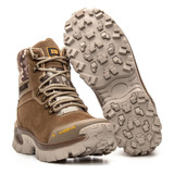 Kit 2 Pares Bota Coturno Masculino Catterpillar Palmilha Gel