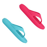 Kit 2 Pares Chinelo Nuvem Feminino Ortopédico Em Eva Dubbele