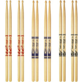 Kit 2 Pares De Baquetas D Bateria Liverpool Nirvana 5a 5b 7a