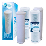 Kit 2 Pares Filtro De Água Purificador Hoken Multi 1500 100%