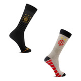 Kit 2 Pares Meia Casual Oficial Sport Clube Internacional