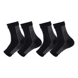 Kit 2 Pares Meias Compressão Alívia Dor Pés Fascite Plantar