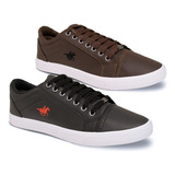Kit 2 Pares Tenis Sapatenis Masculino Sapato Polo Energy 306