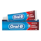 Kit 2 Pasta Creme Dental Oral-b Anticarie 1 2 3 70g Cada