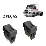 Kit 2 Pç Comando Farol Milha/neblina Scania 113 - 353621
