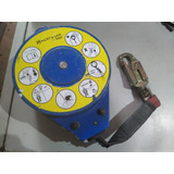Kit 2 Pç Trava Quedas Hércules 10 M Retrátil Hwr100 Azul 