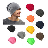 Kit 2 Pcs Beanie Touca Gorro Estiloso Unissex Malha Fina