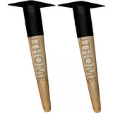 Kit 2 Pé Palito Ayme 35cm Eucalipto Canhão Resistente Cc