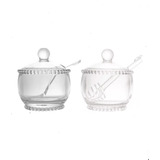 Kit 2 Peças Meleira E Açucareiro Pearl Cristal Wolff 