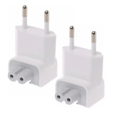 Kit 2 Peças Plug Tomada Adaptador Para Macbook Appe Brasil