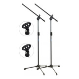 Kit 2 Pedestal P/ Microfone Ask