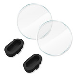 Kit 2 Peliculas + 2 Tampas Plug Para Garmin 245 / 245 Music