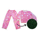 Kit 2 Pijamas Infantil Quente Brilhante