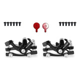 Kit 2 Pinças De Freios A Disco Mecânico Para Bicicleta 1 Par