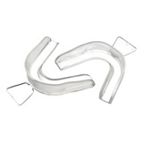 Kit 2 Placa Protetor Bucal Anti Bruxismo Evita Ranger Dentes