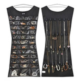Kit 2 Porta Joias Organizador De Bijuterias Vestido Cabide 