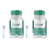 Kit 2 Potes 200g Sal Puro Sinoar Limpeza Nasal Para O Lota