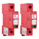 Kit 2 Protetor Surto Dps Clamper Front Anti Raio 175v 45ka