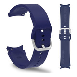 Kit 2 Pulseira Silicone Curva + 1 Capa Vidro Para Watch 4 Bt