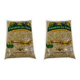 Kit 2 Ração Pássaros Soltos Do Jardim Rua Livres 5kg